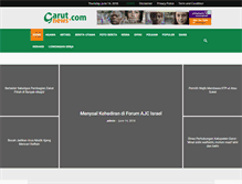 Tablet Screenshot of garutnews.com